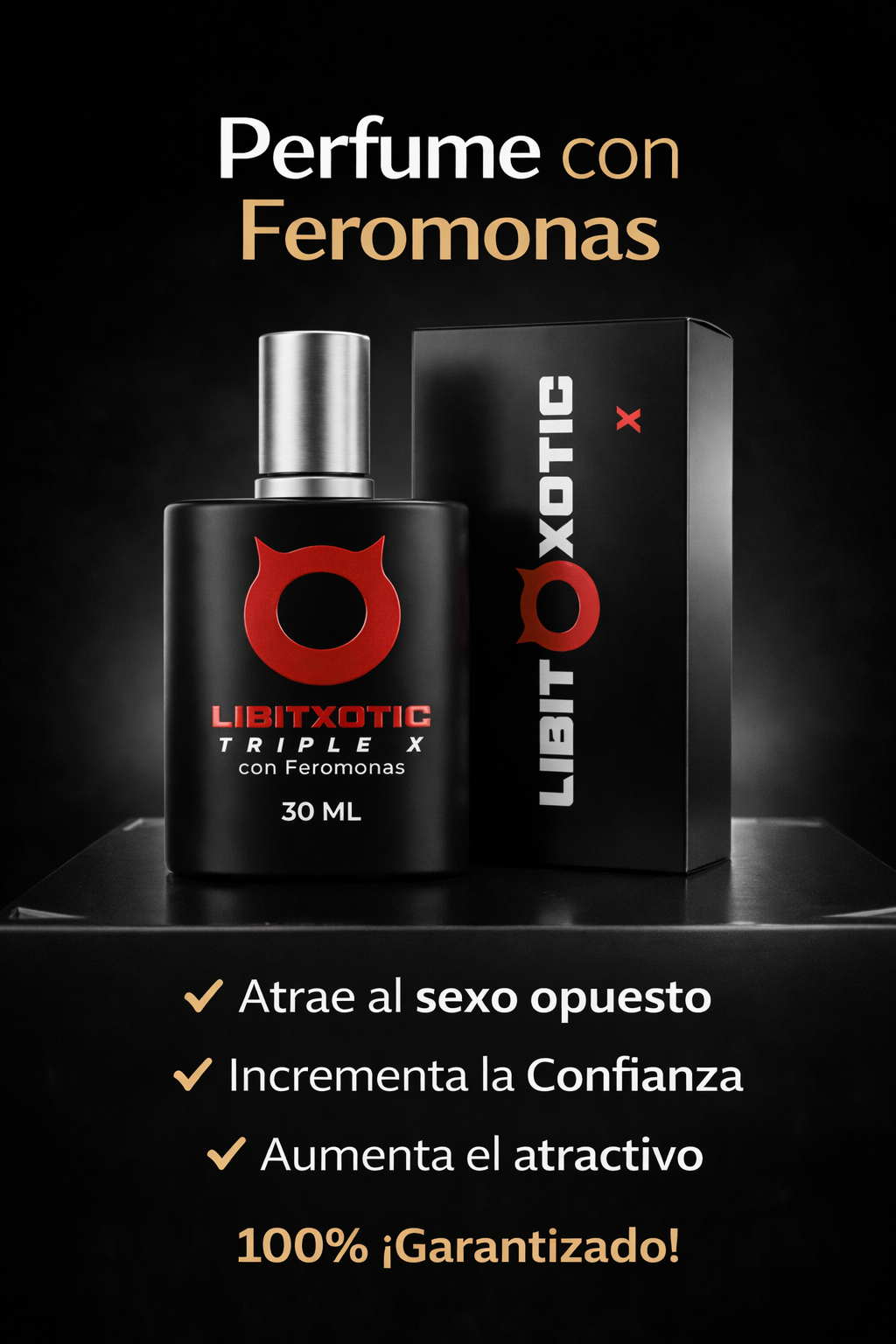 ¡PERFUME DE FEROMONAS LIBID-XOTIC 2.0! 🔥